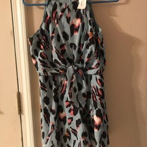 Cheetah romper